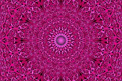 12 Pink Mandala Seamless Patterns - AI, EPS, JPG 5000x5000 Product Image 12