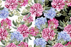 Hand Drawn Watercolor 9 Pattern Product Image 4