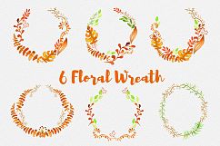 Fall Watercolor clipart Autumn Product Image 3