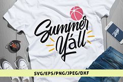 Summer Yáll - Summer SVG EPS DXF PNG Cutting Files Product Image 1