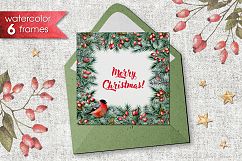 Watercolor Christmas cliparts Product Image 11