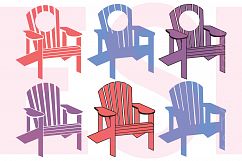 Adirondack Chair Designs and Monograms Set Product Image 1