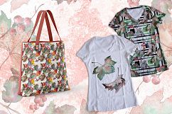 Leaves currant PNG watercolor set Product Image 2