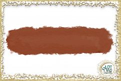 Chocolate Coffee Brown Glitter Brush Strokes 24 PNG Aqua clipart Splashes  Product Image 3