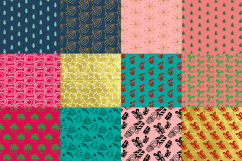 Hand Drawn Christmas Patterns II Product Image 2