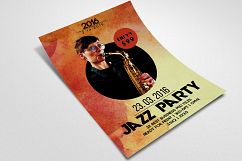 Jazz Music Flyer / Poster Template Product Image 2