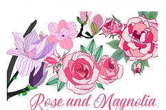 Roses and Magnolia Product Image 1