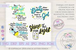 Scripture Firefly Bundle of 4 SVG Cut Files LL146 Product Image 1