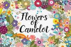Flowers of Camelot Clip Art Product Image 1