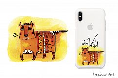 Wild Wild Cat - 14 illustrations Product Image 8