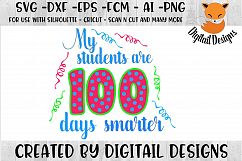 100 Days Of School SVG for Silhouette, Cricut, Scan N Cut Product Image 1