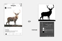 100 Instagram Masks PSD Templates Product Image 2