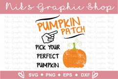 Pumpkin Patch Svg, Pumpkin Svg, Fall Sign Svg, Fall Svg Product Image 2