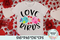 Love Birds SVG Cut File Product Image 2