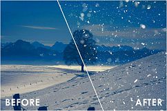 Snow Effect Overlays Product Image 8