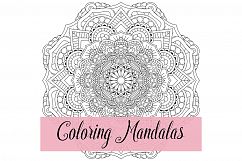 25 Mandalas for Coloring and Designs Product Image 1