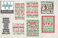 Christmas Cutting Files KWD046 Product Image 1