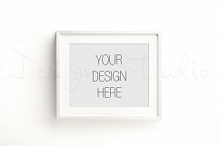 Styled Stock Photography, Frame Mockup set, vertical&amp;Horizontal white frames Product Image 4