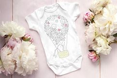 Babygrow Onsie All in one Mockup Product Image 3