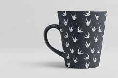 Traditional Swallows seamless Vector Pattern Product Image 5