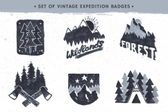 Vintage expedition badges Product Image 1