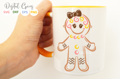 Gingerbread People SVG / PNG / EPS / DXF files Product Image 4