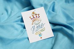 Watercolor Lettering Set Product Image 7