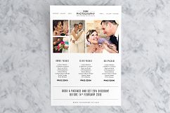 Minimal Photography Price List Template Product Image 2