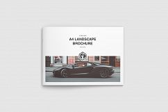 A4 Landscape Brochure Mockup Product Image 13