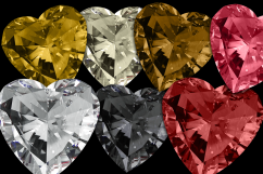 Gemstone Hearts Product Image 5