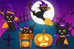 Halloween bundle, Halloween illustrations, Halloween pumpkin Product Image 2
