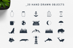 Double Exposure. 20 Creative Logos Product Image 5