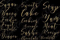Food Word Art Clipart Product Image 2