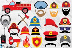Fireman Designs - Clip art / Cutting Files - 55c Product Image 1