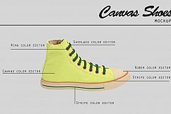 Canvas shoes Mockup Product Image 2