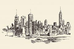 New York city skyline Product Image 1