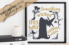 Something Wicked SVG Cut File Product Image 1