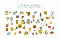 Vector Bees and Honey! Product Image 2