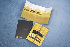 8.5×14 Gatefold Brochure Mockups Product Image 6