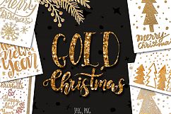 Gold Christmas. Product Image 1