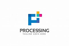 Processing P Letter Logo Product Image 1