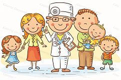 Kids healthcare, families, kids, doctors, illnesses Product Image 6