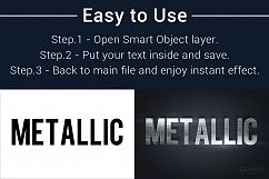 Metallic Text Effects Mockup Product Image 5