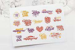 Happy Thanksgiving Vector Pack Product Image 4