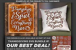 Pumpkin Spice and Everything Nice Svg File - 6007 Product Image 2
