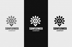 Sunflower Logo Template Product Image 3