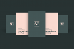 Standing Business Card Mockup Product Image 13