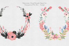 Watercolor Floral Wreaths Vol.2 Product Image 4