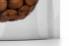 Transparent Stand Up with Zipper Mockup Product Image 7