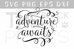 Adventure awaits SVG DXF PNG EPS Product Image 1